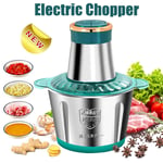 3L Electric Meat Grinder Mincer Mixer Home Blender Mini Food Chopper Processor