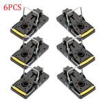 6x Spring Rat Mouse Trap Rodent Pest Control Easy Bait Traps Cat