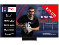 TV Mini LED 4K 215 cm 85MQLED87 144Hz Google TV QLED Mini LED