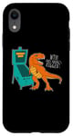 Coque pour iPhone XR Dinosaure Pinball Wizard Arcade Machine Player Picture Graphi