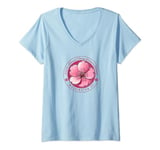 Womens 2024 Cherry Blossom Festival Washington DC Souvenir V-Neck T-Shirt