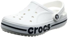 Crocs Women's Bayaband Clog, White Navy, 14 UK