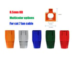 5color each 20pcs Connecteur RJ45 coloré, 100mm diamètre extérieur, câble réseau Ethernet cat7 cat6e UTP FTP, 8.5 pièces Nipseyteko