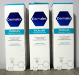 3 X DERMALEX PSORIASIS TREATMENT CREAM STEROID/TAR FREE 60G EXPIRY:09/25