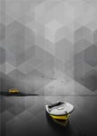Black and White Scenery Picture Home Decor Nordic Canvas Wall Art Print Abstract Yellow Landscape Poster for Bedroom 40x60cm 16x24inch C BLT5781