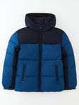 Tommy Hilfiger Boys New York Hooded Jacket - Deep Indigo, Navy, Size Age: 4 Years