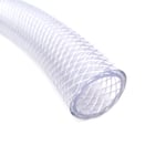 PVC Hose 32mm ID, 42mm OD, Flexible Reinforced Braided FOOD OIL WATER Pipe - 30m