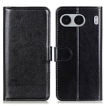 OnePlus Nord 4 Fodral Crazy Horse Retro Svart