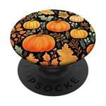 Autumn Theme Pumpkins Fall Vibes PopSockets Swappable PopGrip