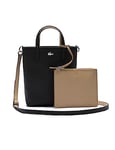 Lacoste Sac Cabas Réversible Anna Femme Noir Krema