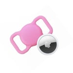 Apple Airtag + AirTag holder til hund & kat - Luminous Pink