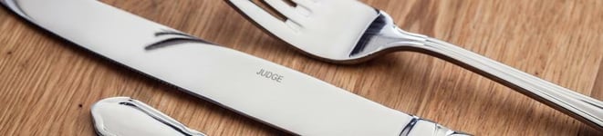 Judge Dubarry Stainless Steel Cutlery Dinner Food Set of 24 Piece