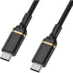 Otterbox USB-C till USB-C Fast Charge kabel 2m, Black