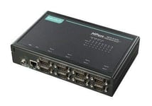 (DMC Taiwan) 8-Port Desktop Lite Device Server, 10/100M Ethernet, RS-232 DB9, 12-48VDC, -40-75°C