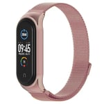 Milanese Loop Armband Xiaomi Mi Band 5/6 Rosa