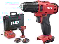 Flex Sladdlös Skruvmejsel Dd2g 12-Ldbc/2,5