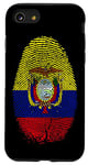 iPhone SE (2020) / 7 / 8 Ecuador Flag Fingerprint It is in my DNA Gift Ecuadorians Case