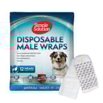 Simple Solution Disposable Skvättskydd 12-pack (M)
