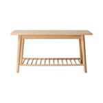 Cinas - Noble 90x35 cm Hallbänk Bambu