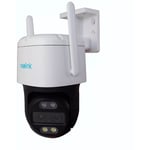 Ultra Secure - Caméra WiFi Double objectif - Suivi intelligent / 4K / Grand angle / Vision nocturne / DC12V / 128 Go (Reolink)
