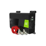 Green Cell Pro Inverter til bil 12V til 230V 300W/600W Ren sinus