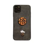 YFC Phone Case for iPhone 12 Dragon Ball,Silicone Full Body Protection Anti-Shock Cover Case Drop Protection (Color : Gray, Size : For IPhone 11Pro max)