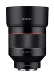 ROKINON IO85AF-E 85mm F1.4 Auto Focus Weather Sealed Lens for Sony E-Mount
