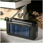 Inovalley - radio solaire enceinte portable bluetooth RSOL-01