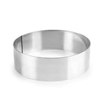Lacor 68610 Emporte-Pièces Cercle à Tarte Rond 10 x 6 cm 18 / 10, Argent