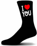 I Heart You, I Love you Valentines Socks - Valentines Socks