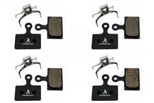 4Prs Disco Pads to Fit Shimano XTR SLX Disc Brake BR-M8110 4770 Made with Kevlar