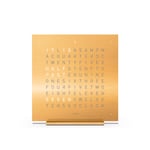 Qlocktwo Touch Special Edition, 24K Gold, EN