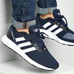 Adidas Swift Run RF Blue Textile Men's Trainers Shoes UK 11