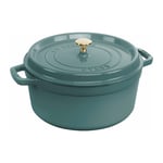 La Cocotte Rund Gryta 26cm 5,2L, Eukalyptus