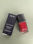 Dior Vernis Colour Couture Gel Shine & Wear Shade 999 Red Nail Varnish