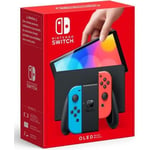SHOT CASE - Console Nintendo Switch (modele OLED) : Nouvelle version, Couleurs Intenses, Ecran 7 pouces - avec un Joy-Con Neon