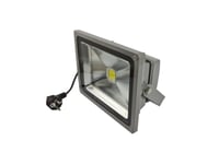 Synergy 21 Led Spot Outdoor Floodlight 50W Black Housing Cool White V2