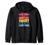 The Only Difference Between A Conspiracy Theory |----- Zip Hoodie