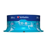 VERBATIM CD-R EXTRA PROTECTION 700 MB 25 STK