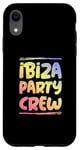 Coque pour iPhone XR Ibiza Party Crew | Coloré