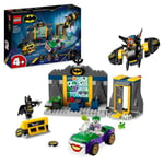 LEGO® Super Heroes DC 76272 La Batcave avec Batman, Batgirl et Le Joker - Set d’aventures