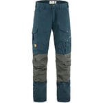FJALLRAVEN Men's Barents Pro Trousers M Pant, Mountain Blue-Basalt, 46