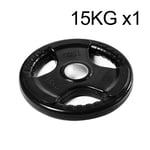 Barbell Plates Cast Iron Single 5KG/10KG/15KG Olympic Weights 51mm/2inch Center Weight Plates For Gym Home Fitness Lifting Exercise Work Out Man and Woman (Color : 15KG/33lb x1)