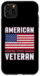 Coque pour iPhone 11 Pro Max Journée des anciens combattants - American Served With Honor Veteran