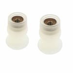 Duravit Wellnuts For Toilet Seat Fixings - 0050500000 - PAIR - bung - gromit