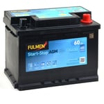 Batterie Fulmen AGM Start And Stop FK600 12V 60ah 680A