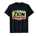 Classic Zion National Park Retro US National Parks Nostalgic T-Shirt