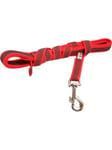 Julius-K9 C&G - Super-grip leash red/grey 20mm/3.0m without handle