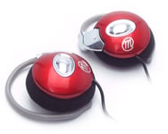 Metronic 480122 Ecouteur Ecouteurs clips rouge