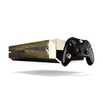 Xbox One Metallic Vinyl Wrap/Skin/Cover for Microsoft Xbox One Console: Chrome Gold